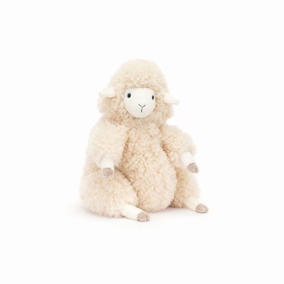 Jellycat Bibbly Bobbly Sheep Australia | 651492YAC